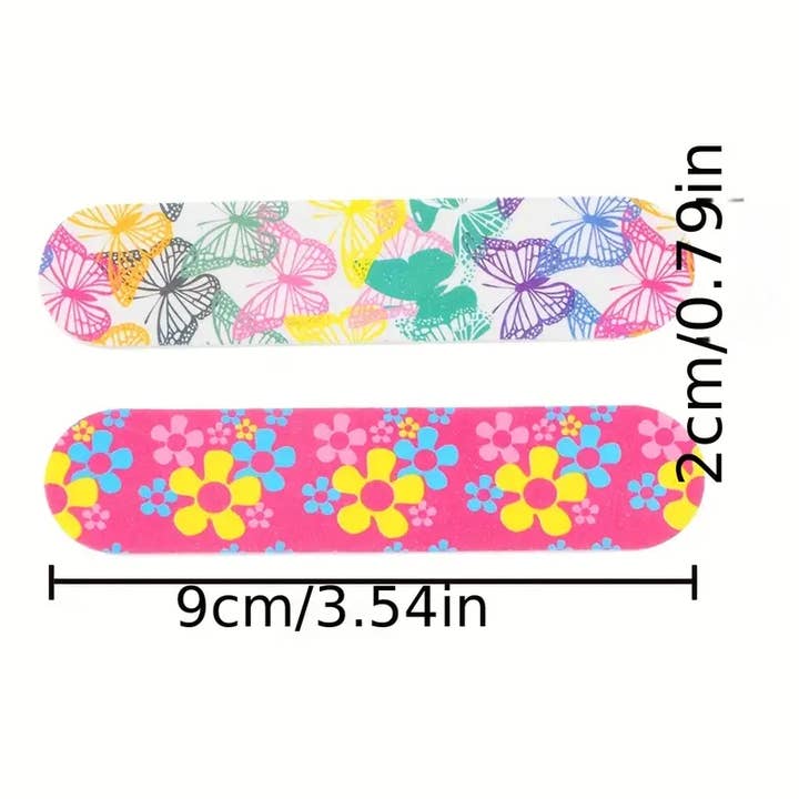 Magnifique Hearts - Wholesale Nail file - Colorful Printed Double-Sided Nail Files - Manicure/Pedicure2