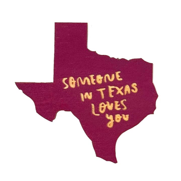 Someone in Texas Loves You Magnet for wholesale by SnowMade