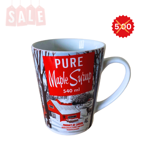Seracon - Wholesale Coffee Mug - Maple Line Ceramic Latte Mug 0