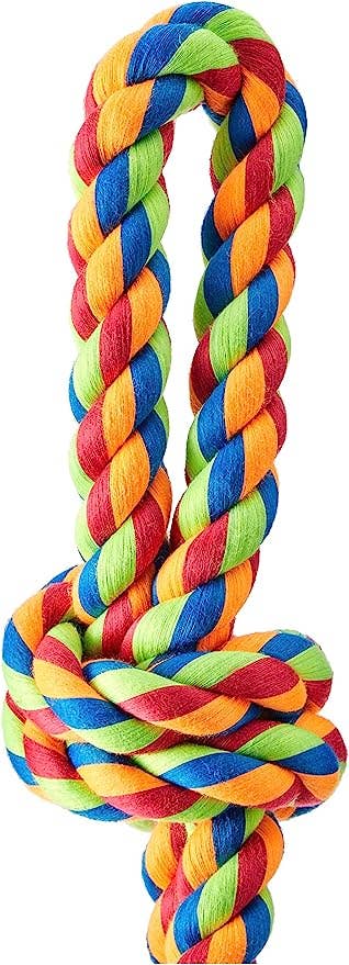 Croci S.p.A. - Wholesale Pet Rope Toy - Dog - Dog toy - 3 Double Knots - Crosses0