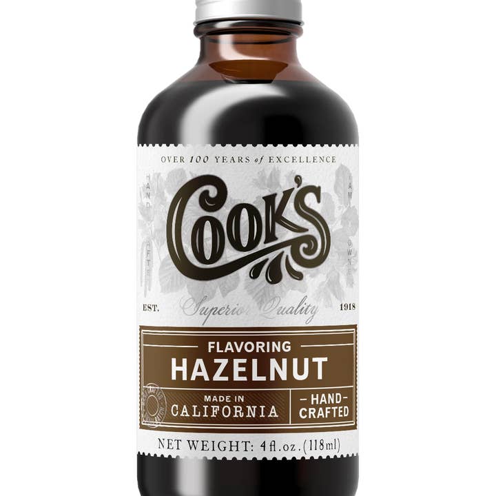 Cook Flavoring Company - Wholesale Flavored Syrup - Natural Hazelnut Flavor
