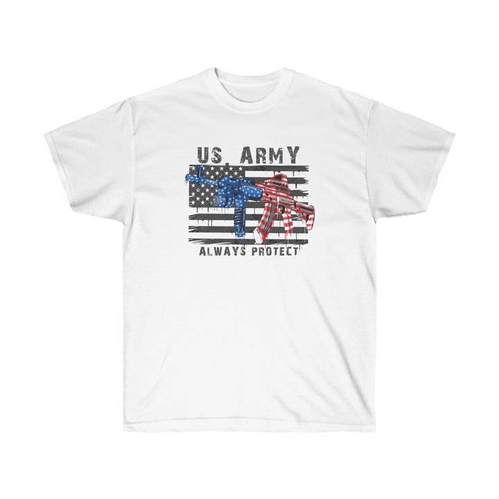 US Army Always Protect T-Shirt for wholesale by Luluizy Designs Co.
