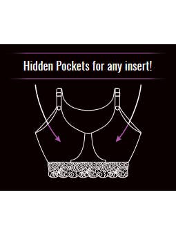 Shapeez – Großhandel BH – Damen – Comfeez Langes Cami-BH-Top mit BH-Taschen6