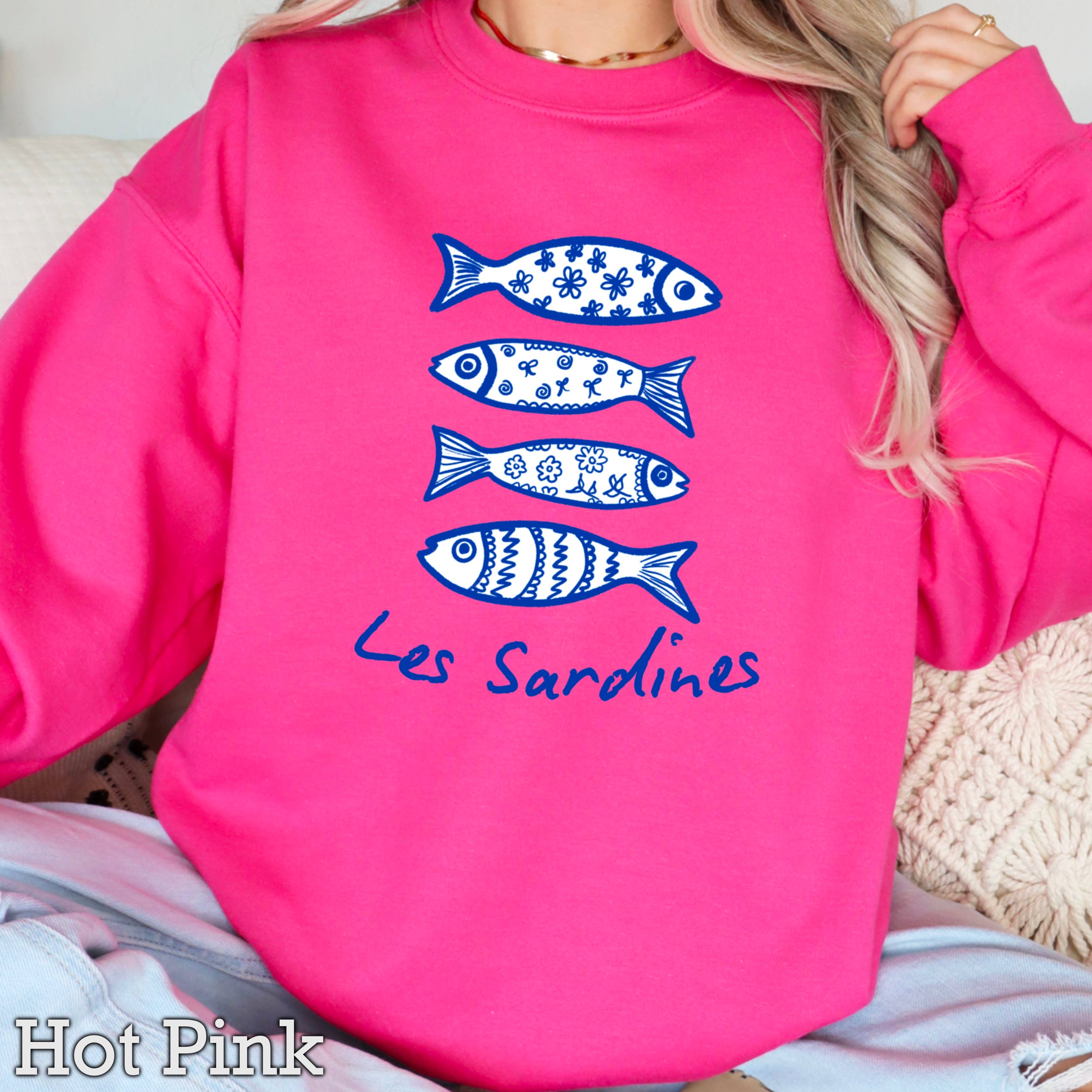 Shoppe SHC - Wholesale Graphic Sweatshirt - Women's - Les Sardines | Summer Coastal Women’s Sweatshirt 8