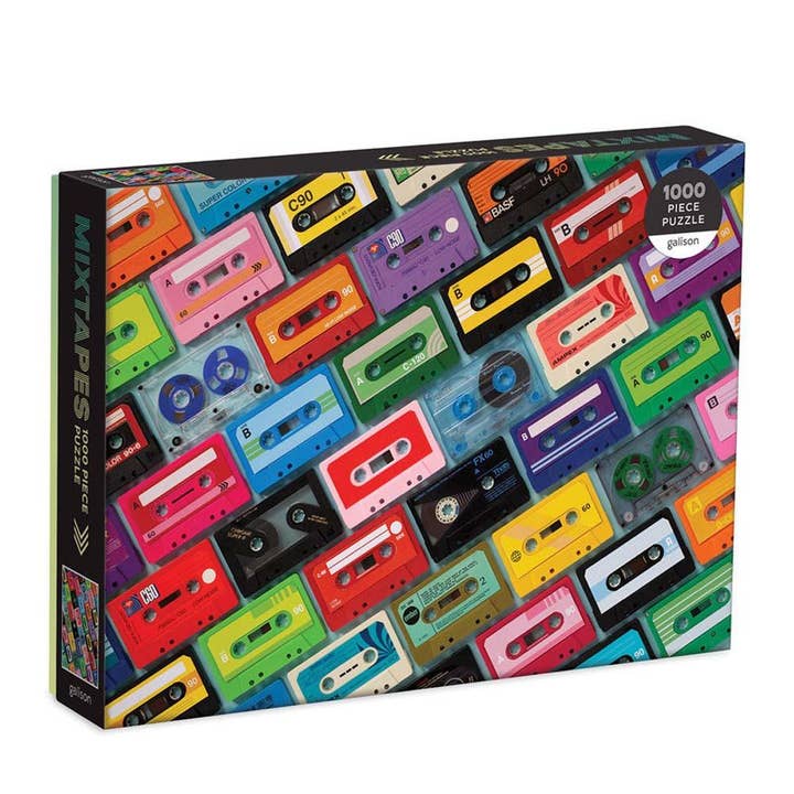 Chronicle Books - Wholesale Puzzle - Adult - Mixtapes 1000 Piece Puzzle