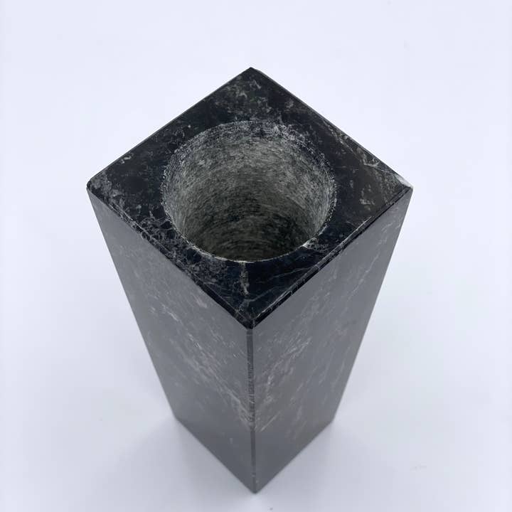 Page Imports - Wholesale Vase - 8" Square Vase in Marble and Onyx13