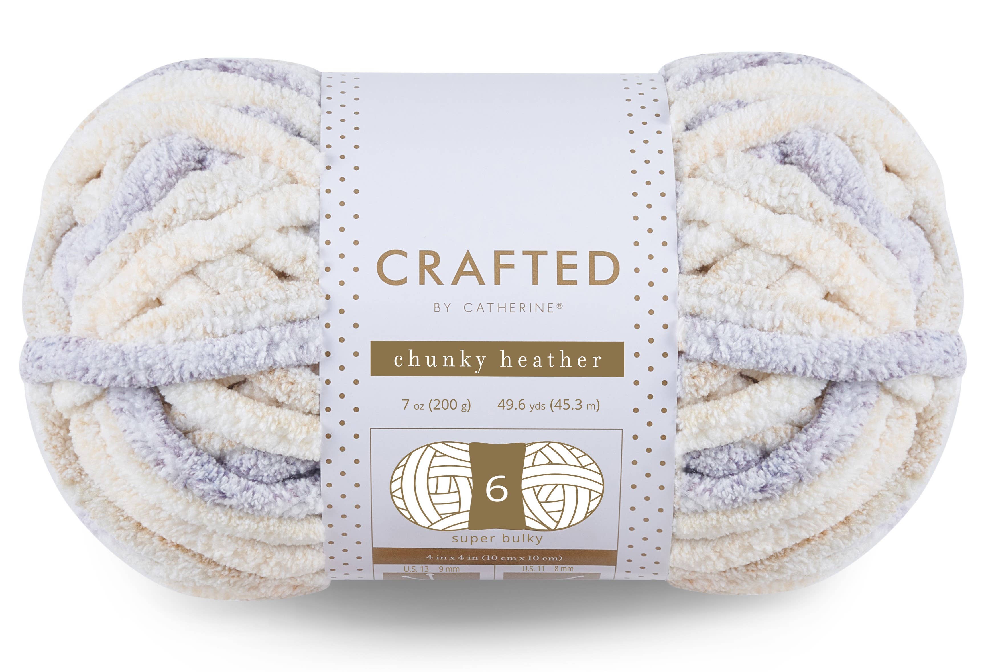 Crafted by Catherine - Wholesale Yarn - Chunky Heather Yarn | 7oz/200g | Super Bulky #6 | Pack of 420