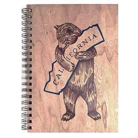 Libreta Madera - Cali Bear para venta al por mayor de Spitfire Girl