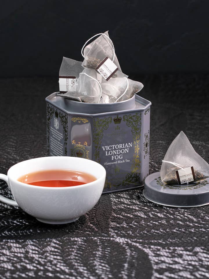 Victorian London Fog, HRP Tin of 30 Sachets for wholesale by Harney & Sons Fine Teas