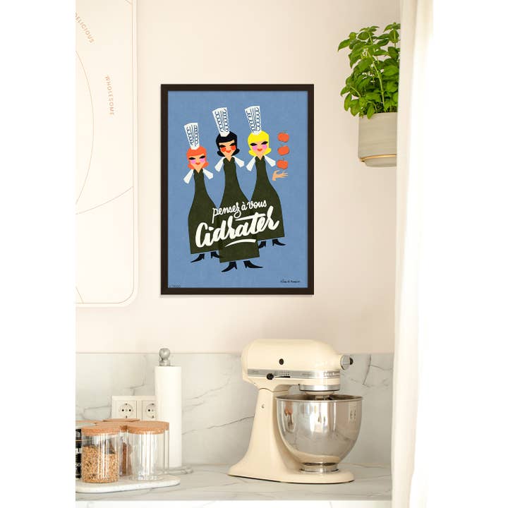 Sergeant Paper - Wholesale Art Print - LULU LA NANTAISE - Cidrater - Food Art Print