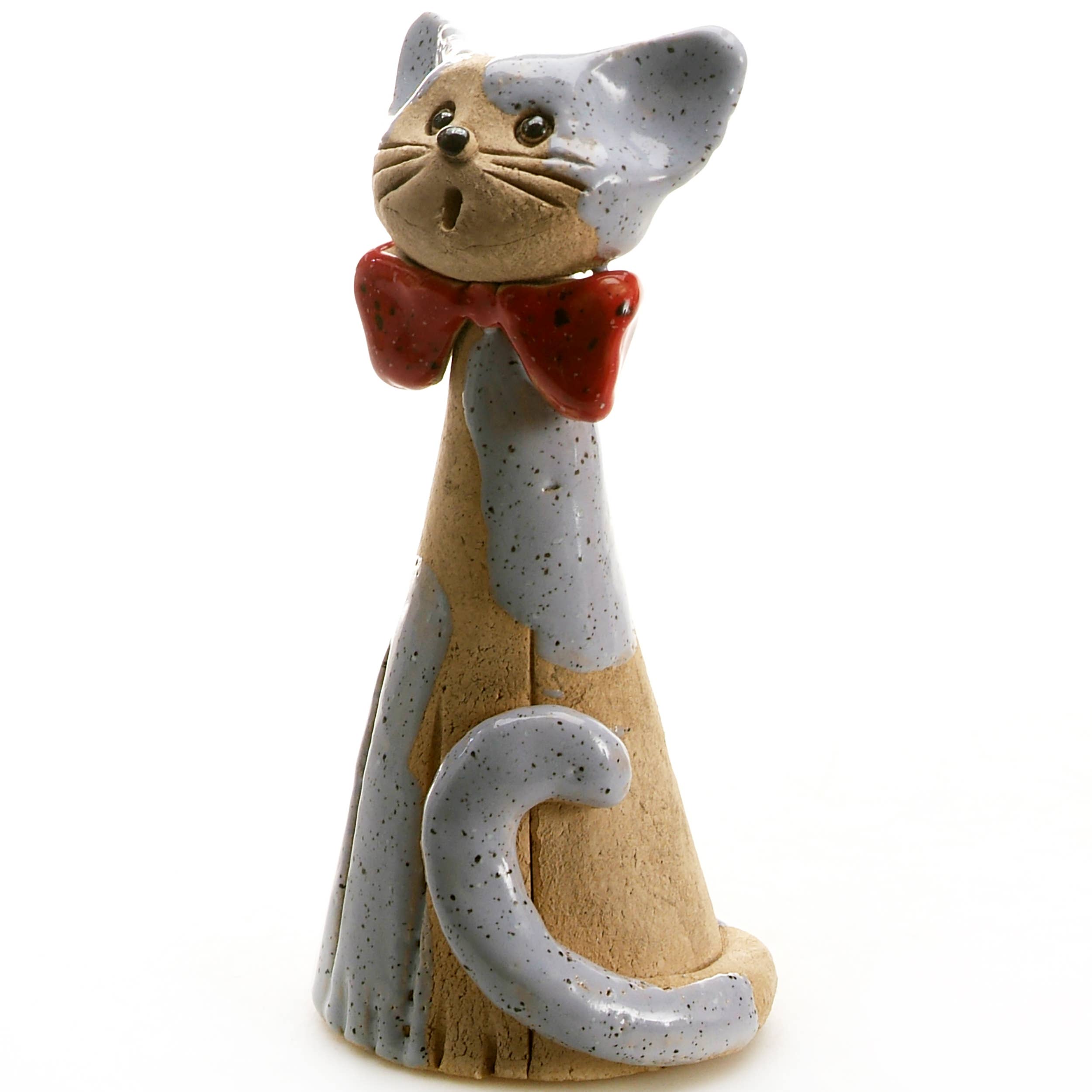 Enigma Supplies - Vendita all'ingrosso Statuette decorative - Simpatica statuetta decorativa in ceramica a forma di gatto | 2 stili1