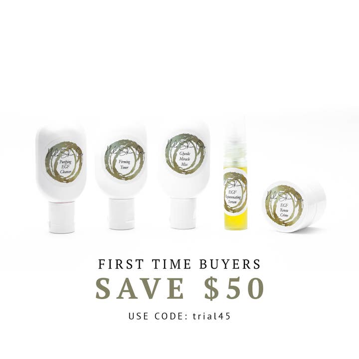 EGF Glow Trial Kit - Results in two weeks! "Photoshop" for wholesale by Heilo Skincare
