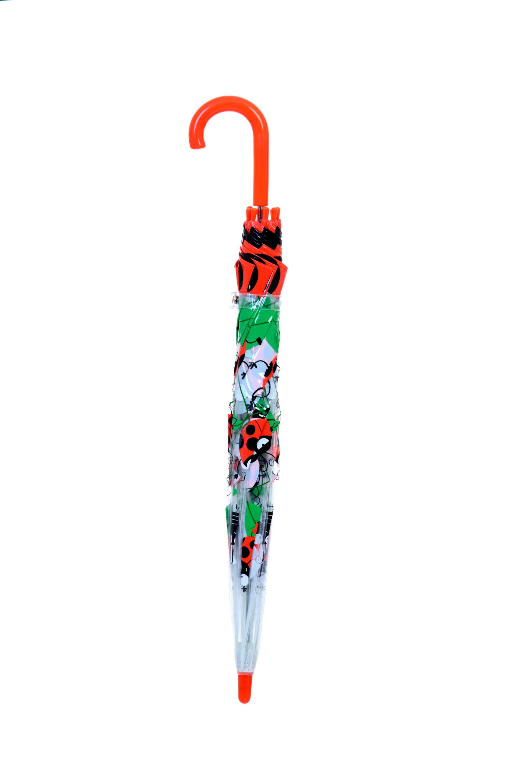 Red Ladybird PVC Umbrella for Children from Bugzz @ Soake Kids for wholesale on Faire1