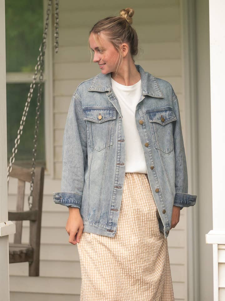 Veste en jean Brinx Denim pour la vente par Inherit Clothing Company