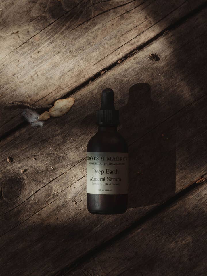 Deep Earth Mineral Serum for wholesale by Roots & Marrow Apothecary