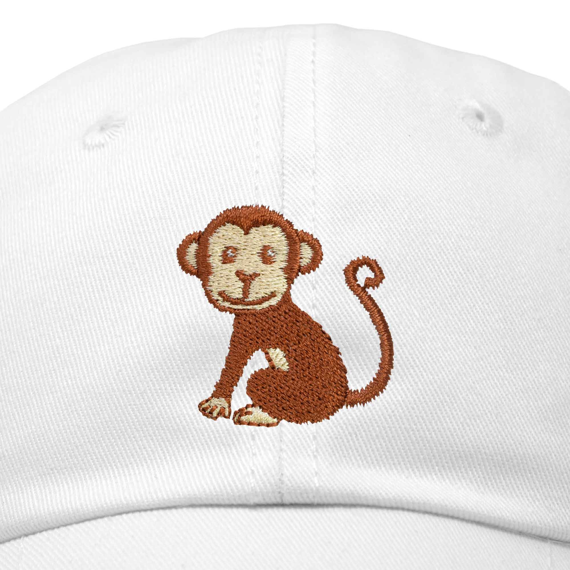 Dalix – Großhandel Basecap – Kinder – DALIX Cute Monkey Kinderhut bestickte Ballkappe Mädchen Jungen41