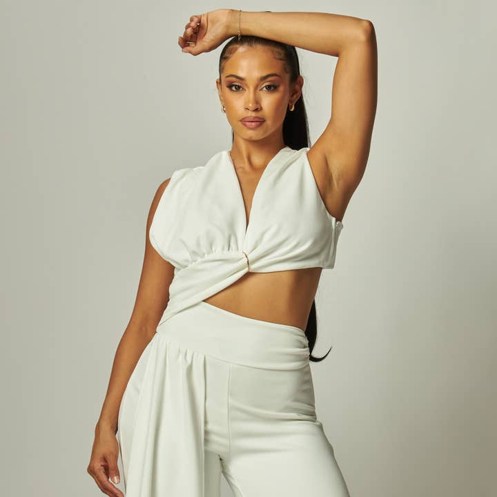 IVORY Living Luxe Jumpsuit for wholesale on Faire4