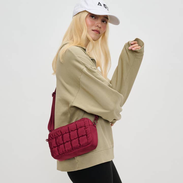 Sol and Selene - Wholesale Crossbody Bag - Women's - Inspiration - Quilted Puffer Nylon Crossbody11