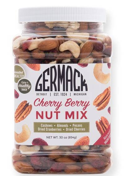 Cherry Berry Nut Mix - 30 oz for wholesale by Germack Pistachio Company
