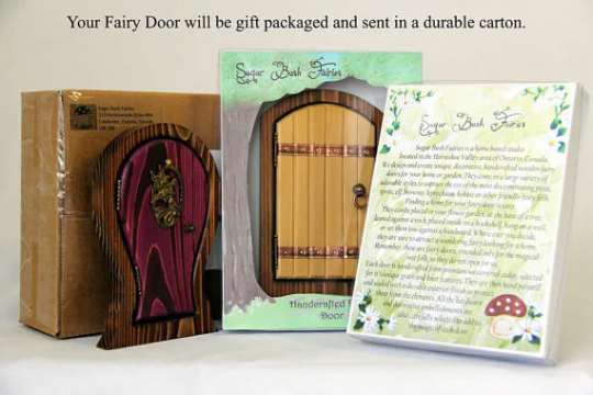 Sugar Bush Fairy Doors - Wholesale Outdoor Ornament/Decor - Owl Sprite Fairy Door4