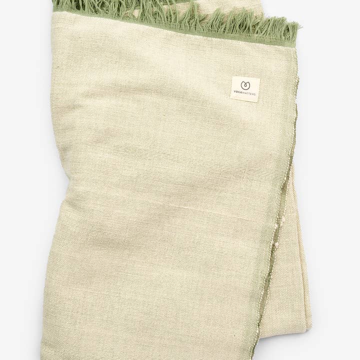 Yogamatters - Wholesale Yoga Blanket - Organic Cotton Chambray Yoga Blanket12