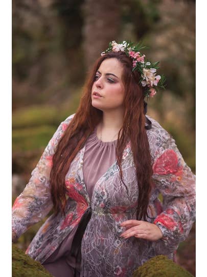 Costurero Real - Wholesale Costume - Women's - Lace Overdress Bridgerton inspired costume surcoat medieval1