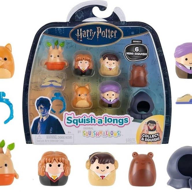 Conjunto de figuras Squishmallows Harry Potter 9 Pack por atacado de KIDDY-MOOV