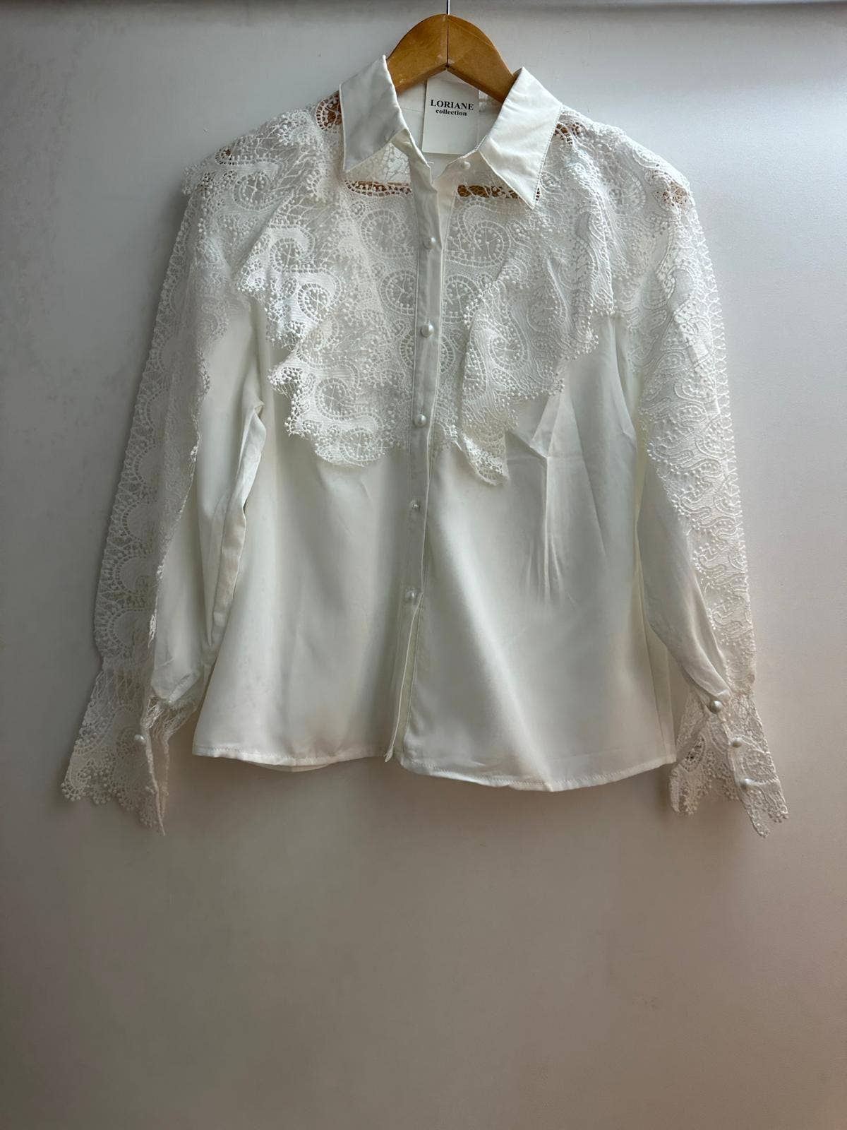 LORIANE - Vendita all'ingrosso Camicia button down - Donna - Camicia bohemien taglia unica5