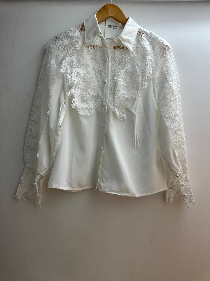 LORIANE - Vendita all'ingrosso Camicia button down - Donna - Camicia bohemien taglia unica5