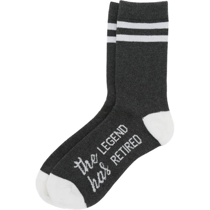 The Legend - M/L Crew Socks for wholesale by Pavilion