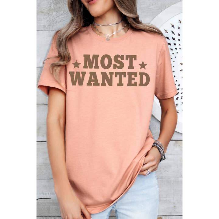 Amused by Blue - Wholesale T-Shirt (Graphic) - Women's - Most Wanted Short Sleeve T6