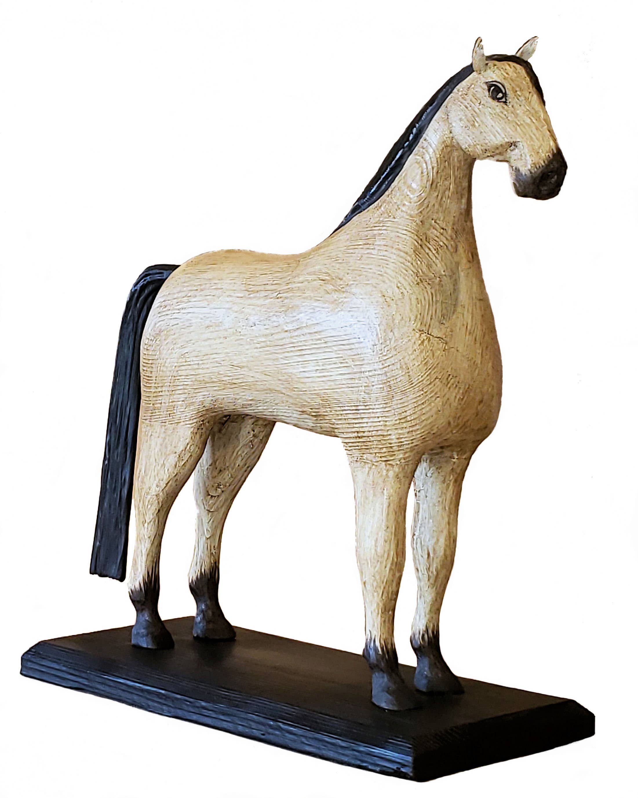 Three Points Design - Venta al por mayor Figura decorativa - Modelo de caballo de pie1