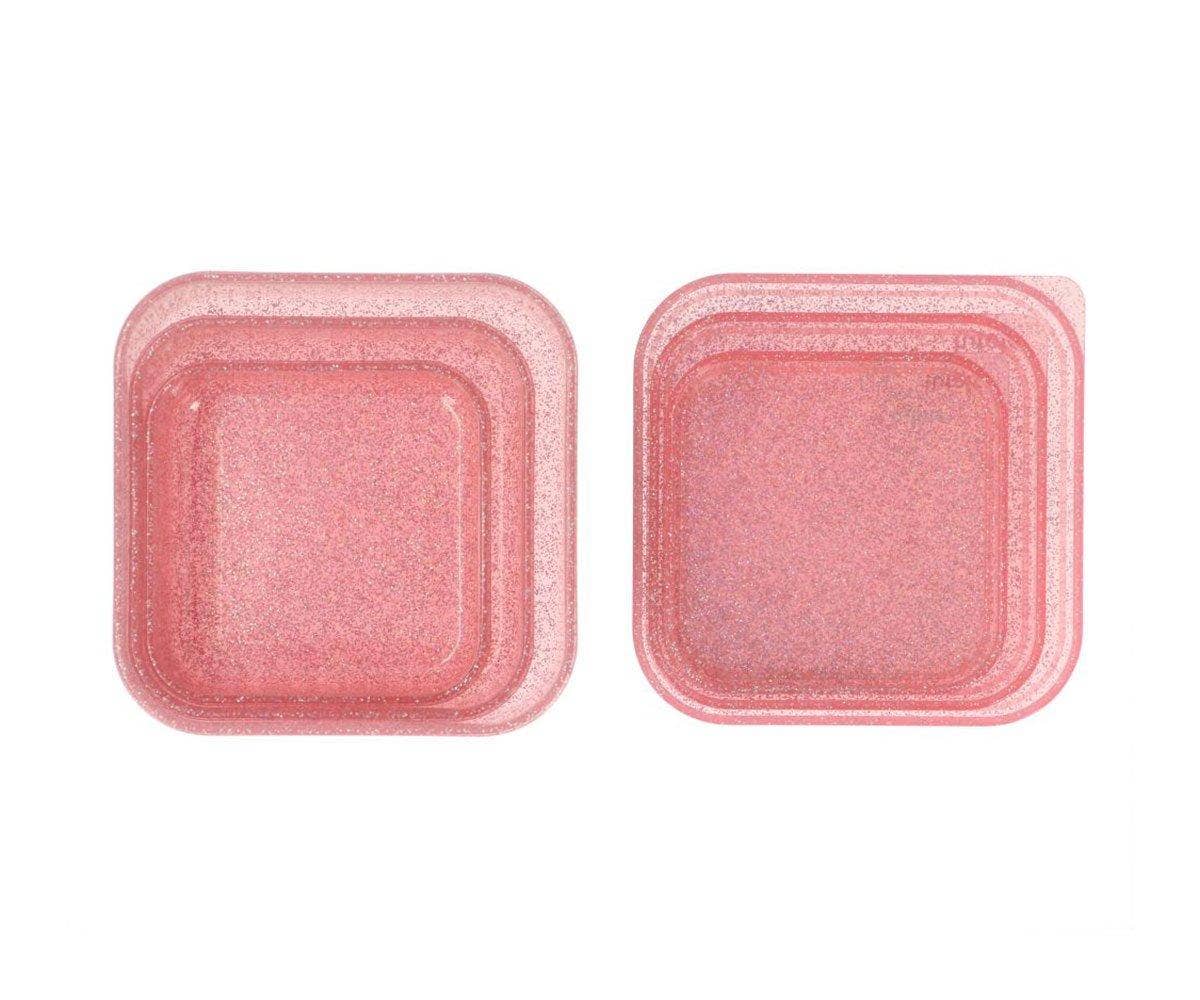 Tutete – wholesale Lunchlåda - Barn – Set om 3 lunchlådor med glitterfinish1