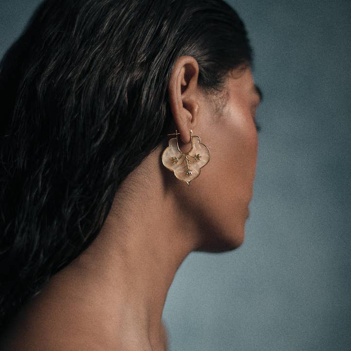 MOSAIC EARRINGS for wholesale by Dhwani Bansal