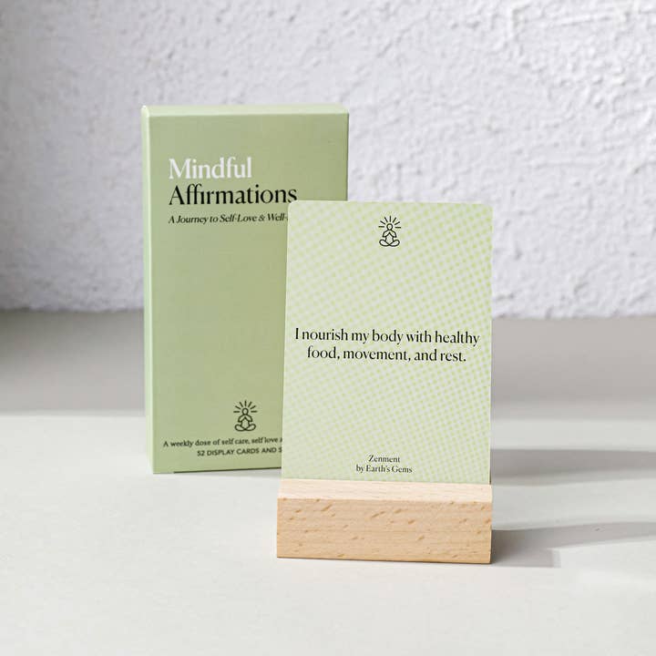 Positive Affirmation Cards, Mindful Meditation Cards for wholesale by Earth's Gems BTQ
