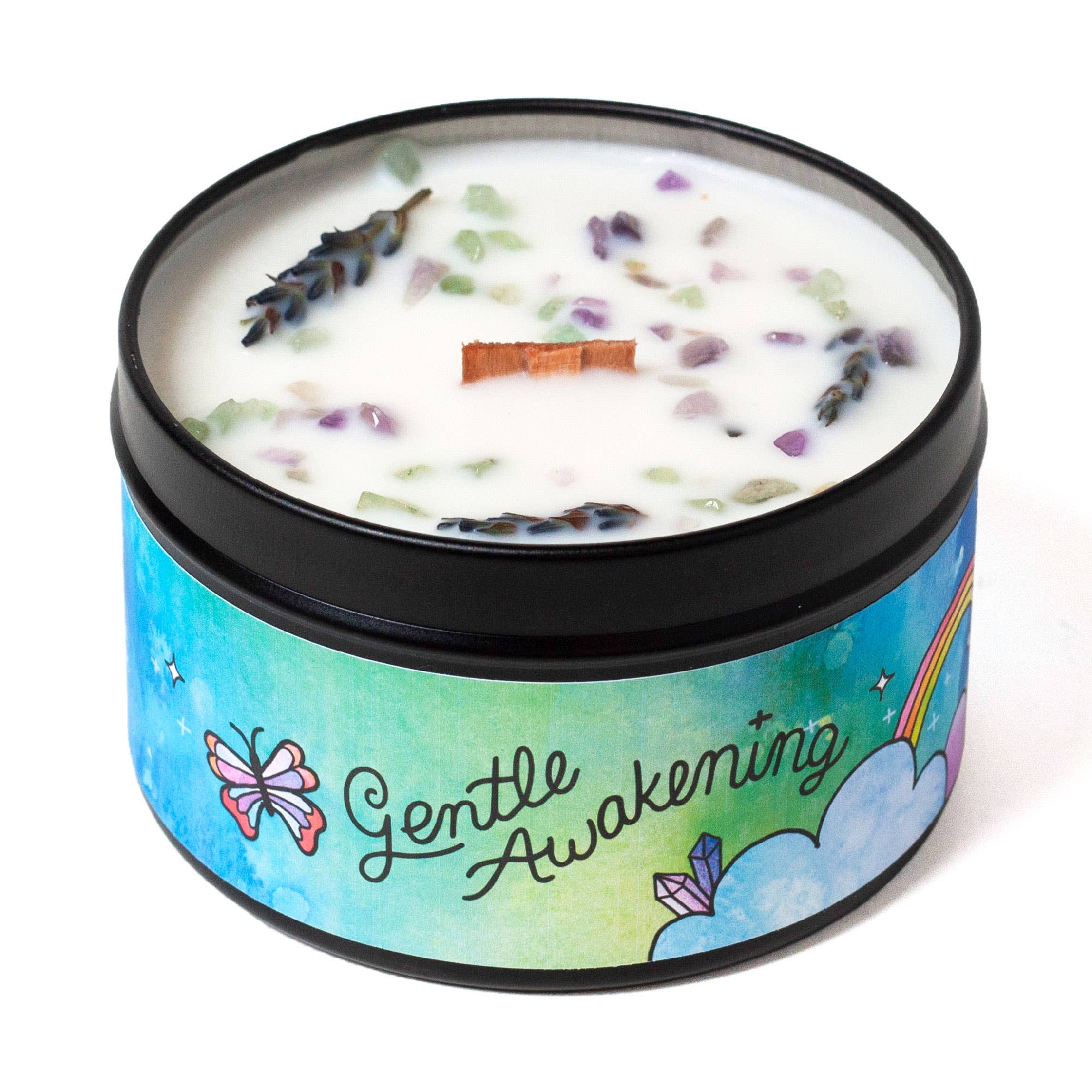 Rachel Beyer - Wholesale Travel Candles - Gentle Awakening Aromatherapy Candle - Lavender & Woodsy12