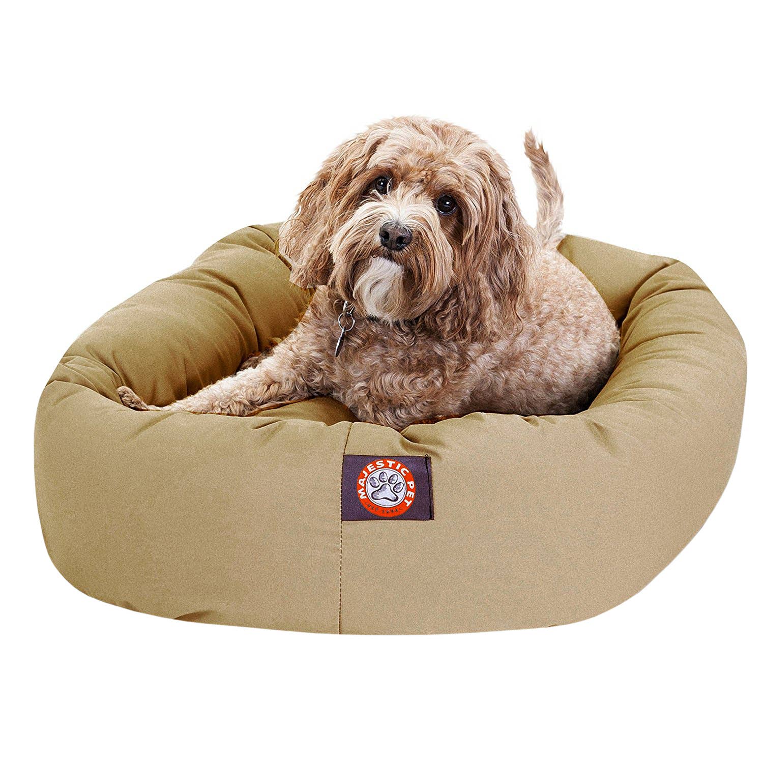 Majestic Pet Products - Vente Panier – chien - Lit pour chien Bagel en poly/coton86