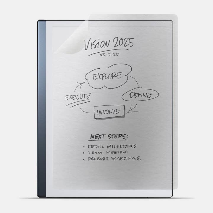 Película protectora antirreflectante y antihuellas con textura similar al papel para ReMarkable 2 para venta al por mayor de doodroo