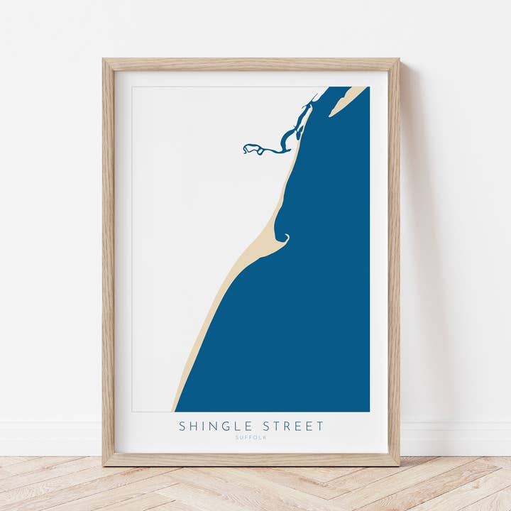 Plenty Blue – wholesale Art print – Shingle Street2