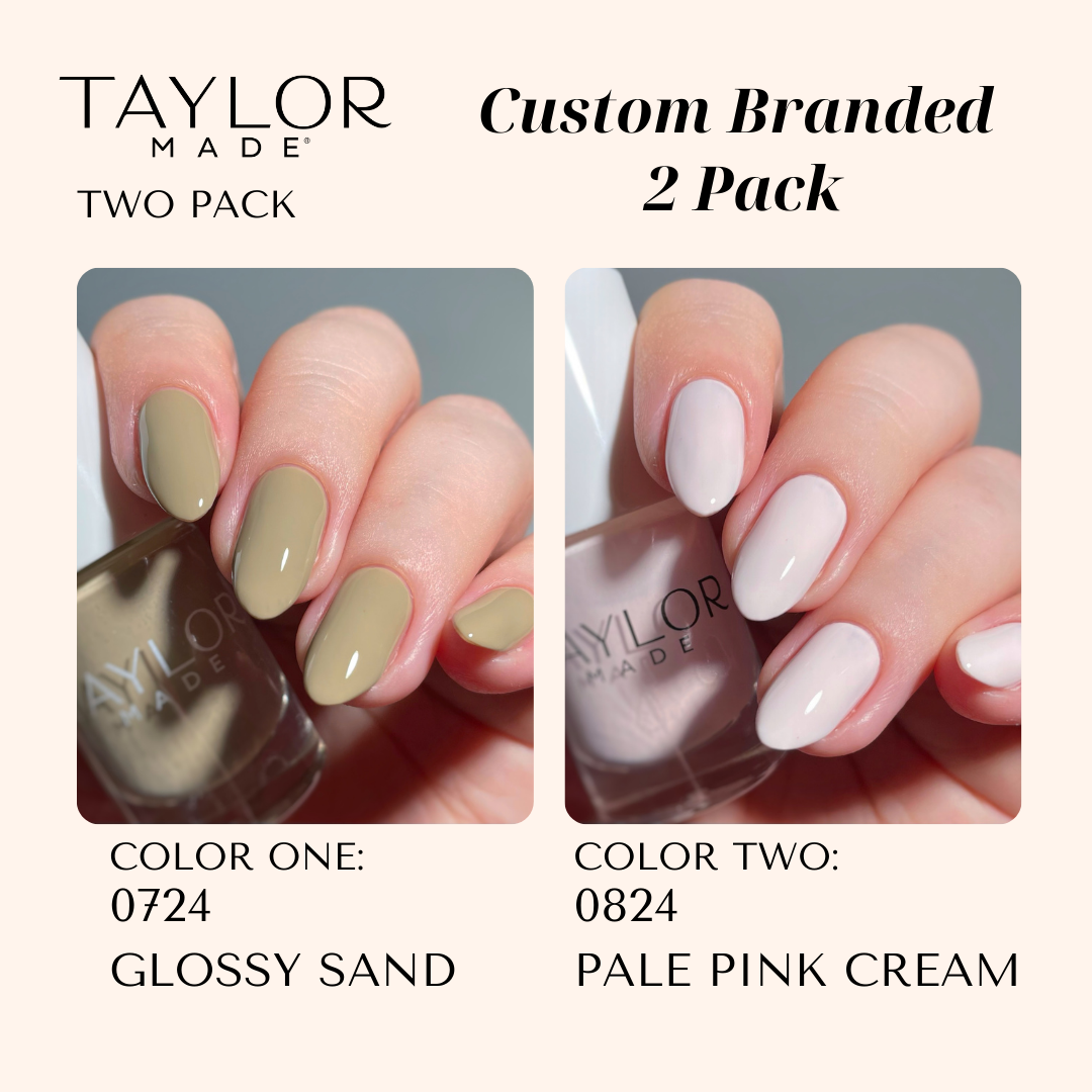 Taylor Made Polish – wholesale Nail polish – Custom Nail Polish: 2 Pack Long-wearing + Vegan + Non-toxic104