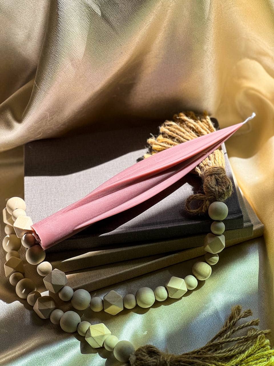 Agaboo Candle – Vela/castiçal cónico por atacado – Vela Espiral Alta 9,5x1 1/8 pol.2