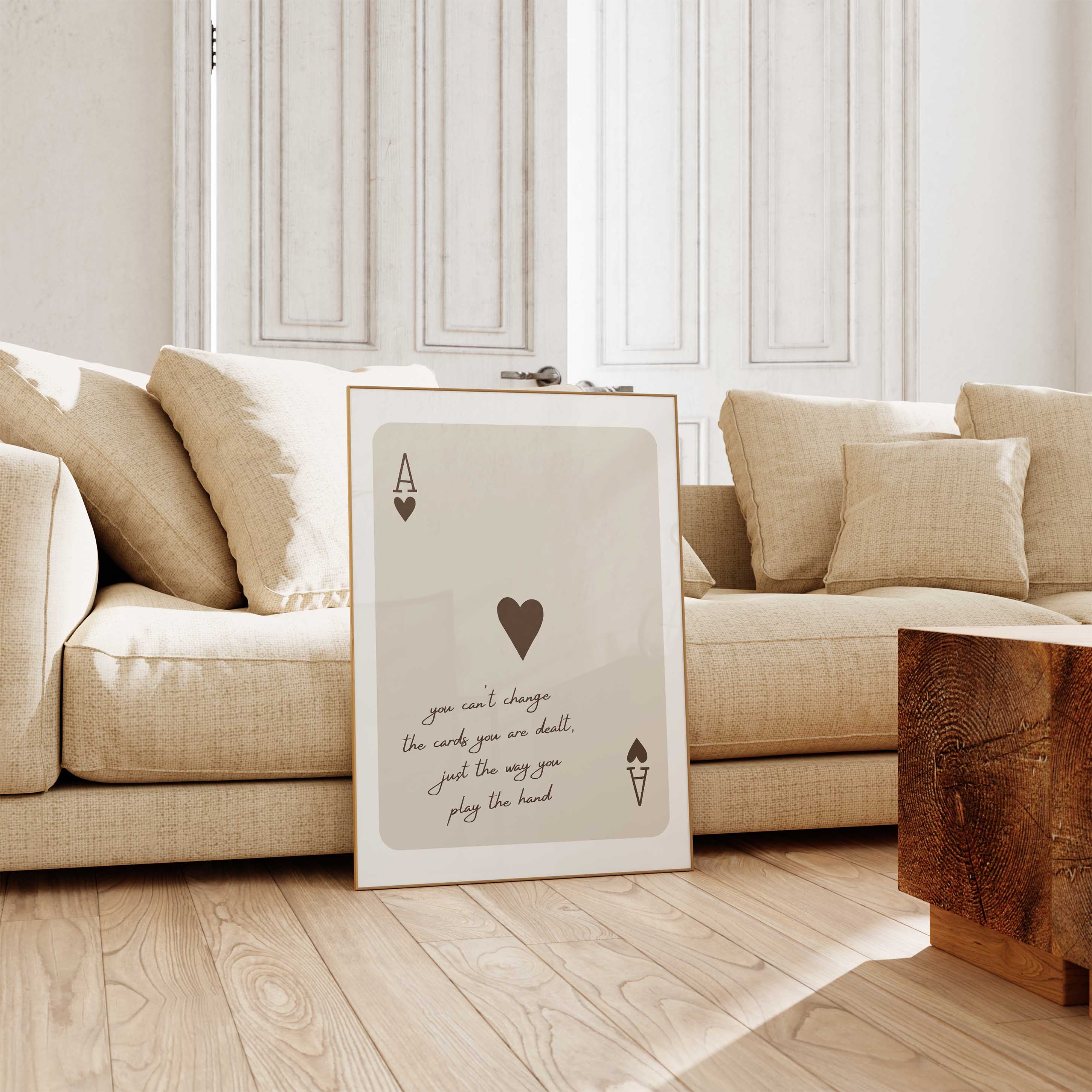 D'LUXE PRINTS - Wholesale Poster - The Cards You Are Dealt Print0