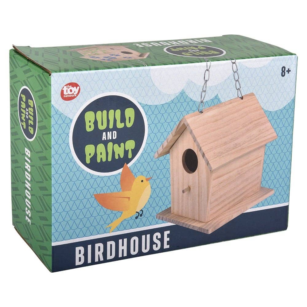 La Luna Bella - Toys - Venta al por mayor Kit de manualidades - Niños - Construye una casa para pájaros de 6" - Juguetes LLB6