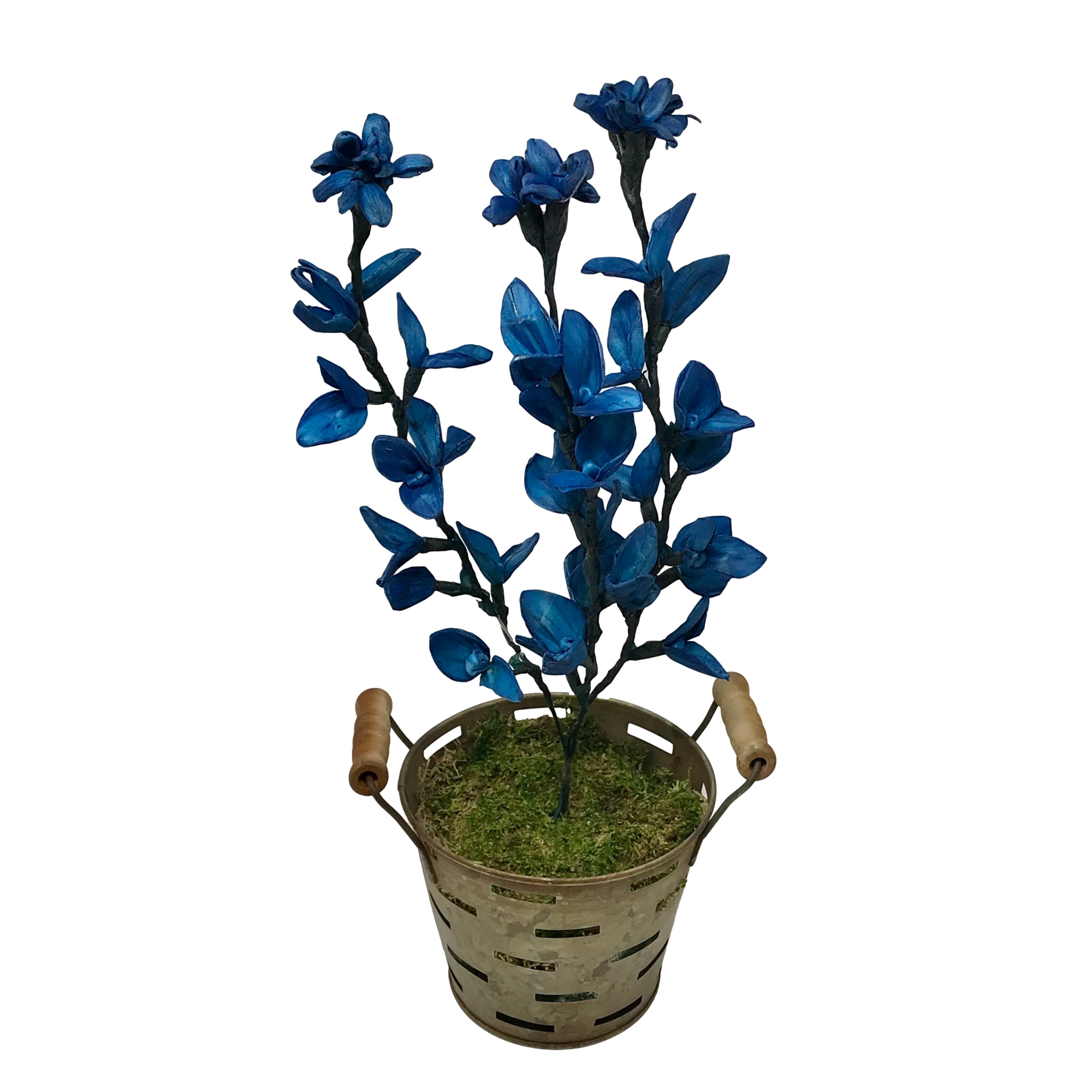 Wilco Home – Engroshandel Kunstige blomster – Tre Stem Texas Bluebonnet Bouquet6