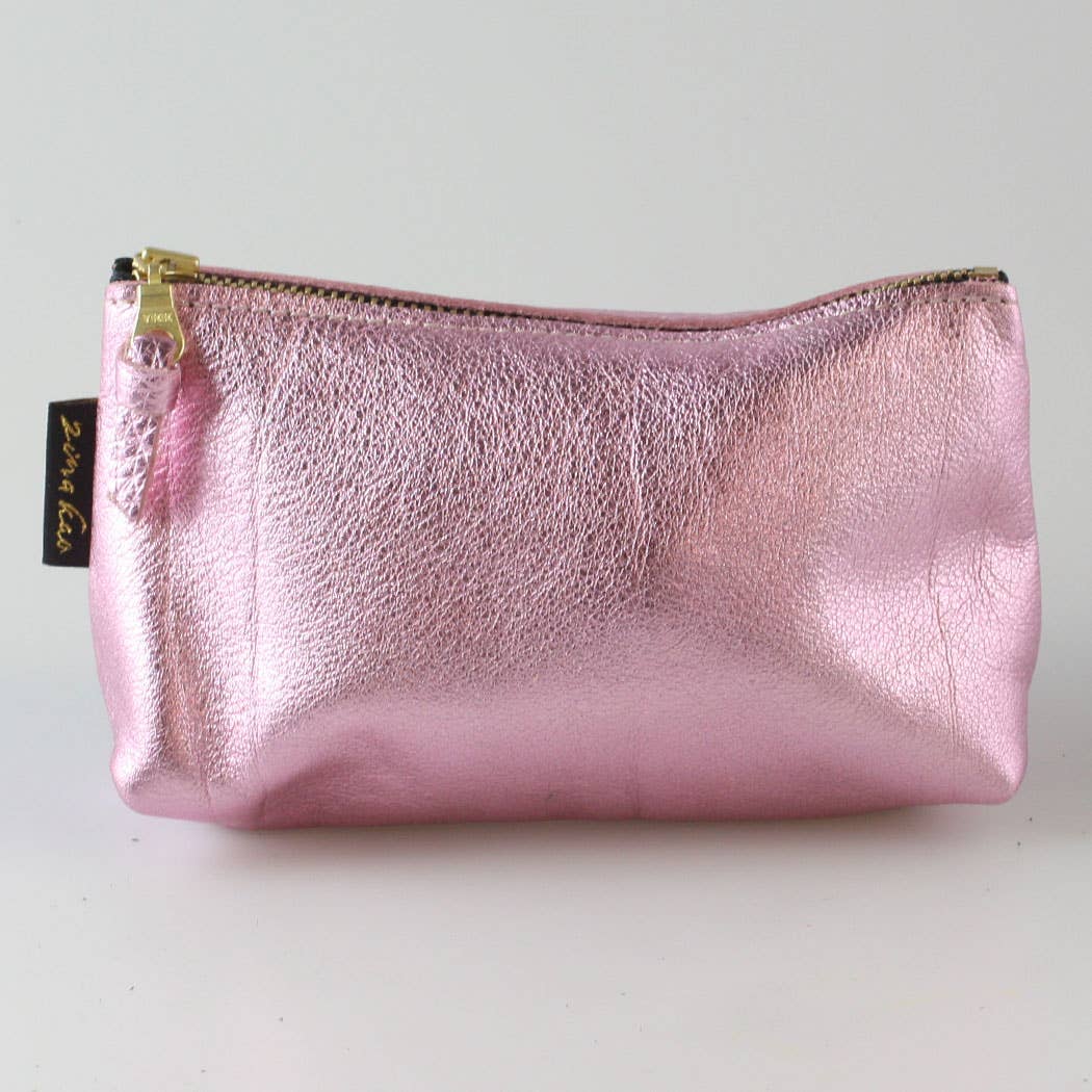 Zina Kao Exclusives – wholesale Make-up/cosmetic bag – The Smaller Metallic Makeup Clutch: 2 sizes! Bardot & Turner18