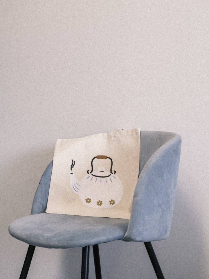 BIO TOTE BAG DE UUNDVÆRLIGE TIL LÆSNING: TEKANDEN for engroshandel hos Zigzag Island