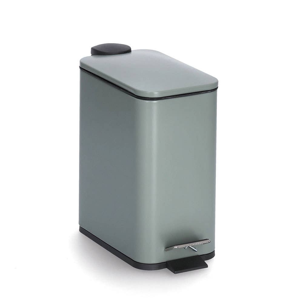 Zeller Present - Wholesale Bathroom Trashcan - Pedal Bin M. Soft Close, 5 Ltr, Metal/Plastic4