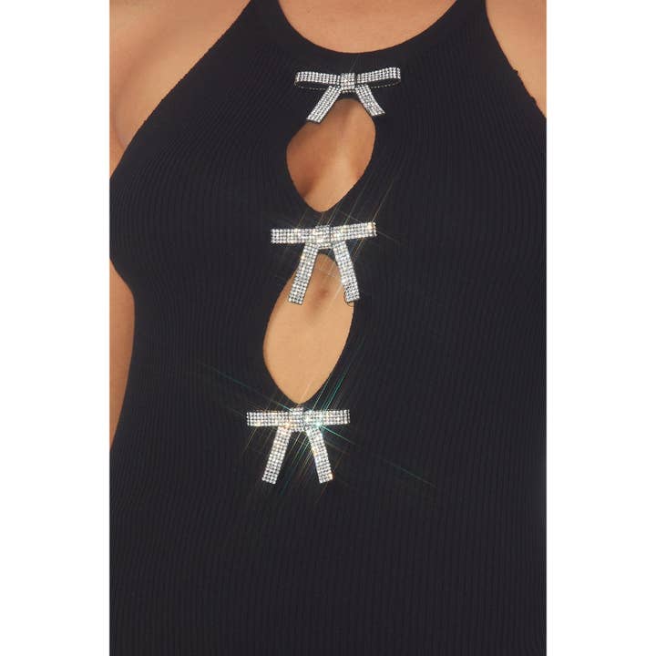 Esmeray Clothing – wholesale Dress – Women's – SPARKLING INTENTIONS DETAIL MINI DRESS
2