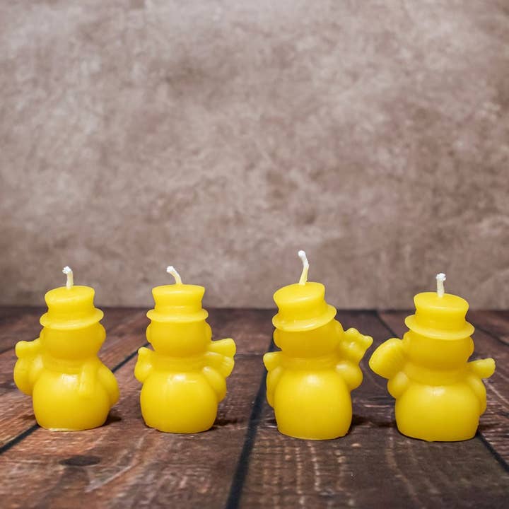 Beelite Candles - Wholesale Novelty Candle - Snowmen Assorted-Set of 41