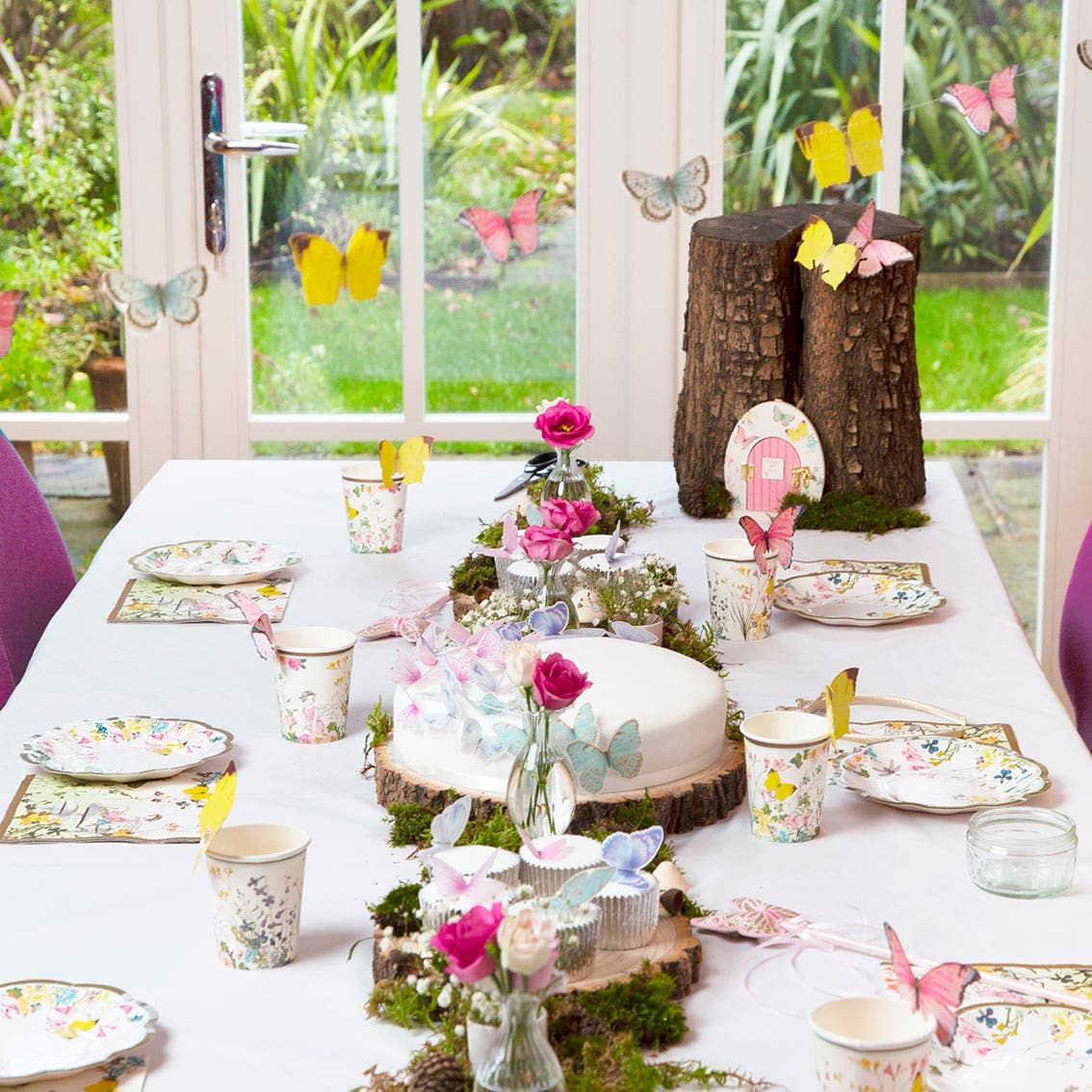 Talking Tables USA - Wholesale Disposable Napkin - Fairy Paper Napkins | Party Napkins |5